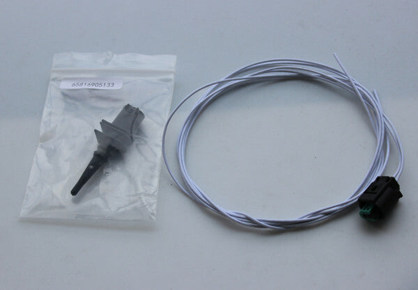 Outside Exterior Ambient Air Temperature Sensor w/Wire Fits for BMW for Mini Cooper