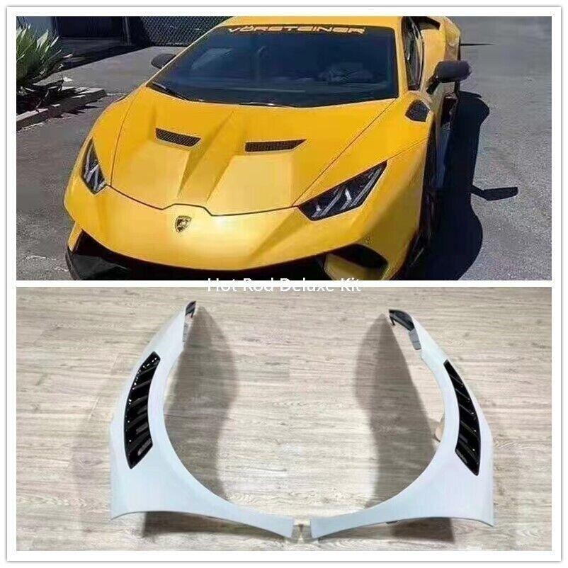 FRP carbon fiber front bumper side fenders suitable for Lamborghini for Huracan LP580 LP610