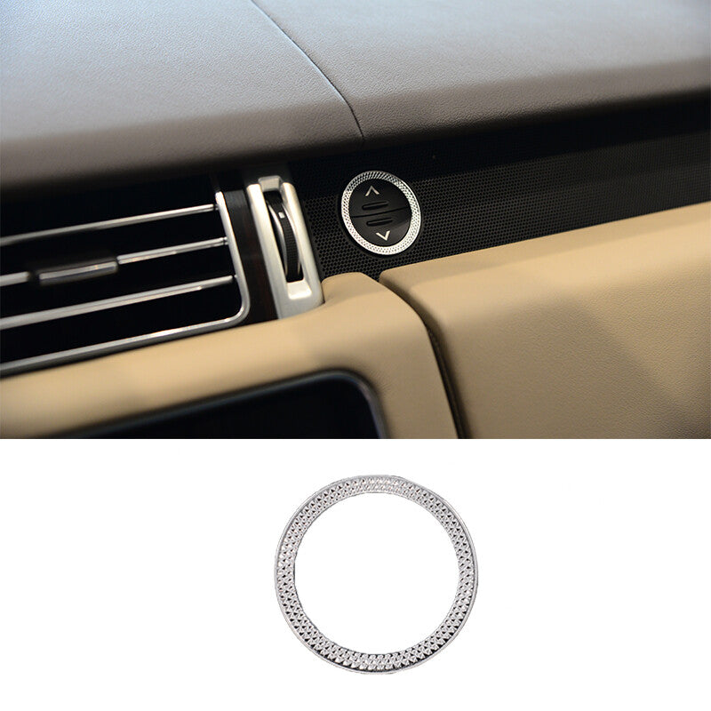 Applicable for Land Rover for Range Rover Evoque 2012-2018 Ignition Switch Trim Ring ABS