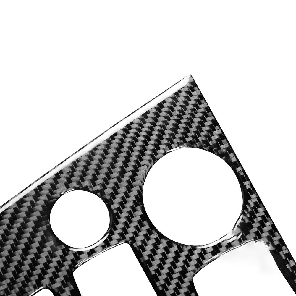 for BMW 6Series E63 E64 2008-2010 Carbon Fiber Central Console Panel Cover Trim