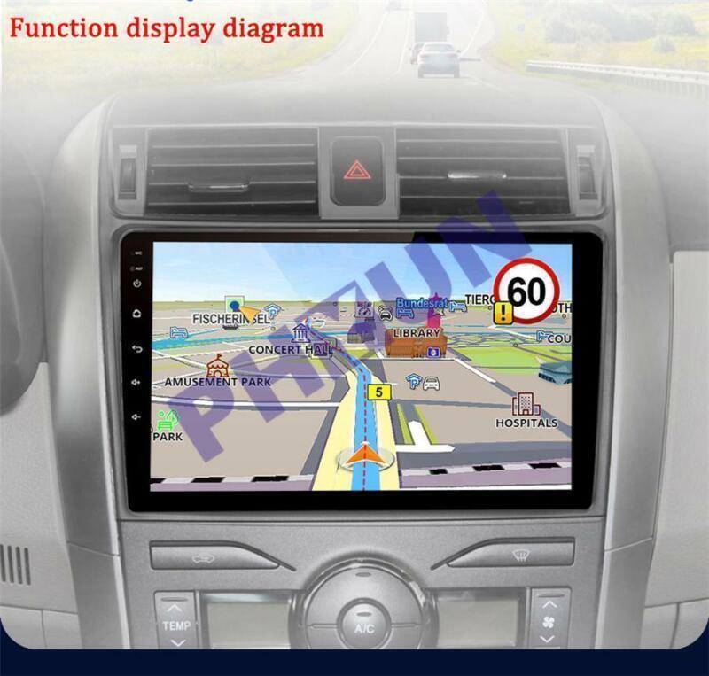 for Toyota for Corolla 07-13 Android 9.1 Stereo Radio GPS Multimedia Player 2+32GB