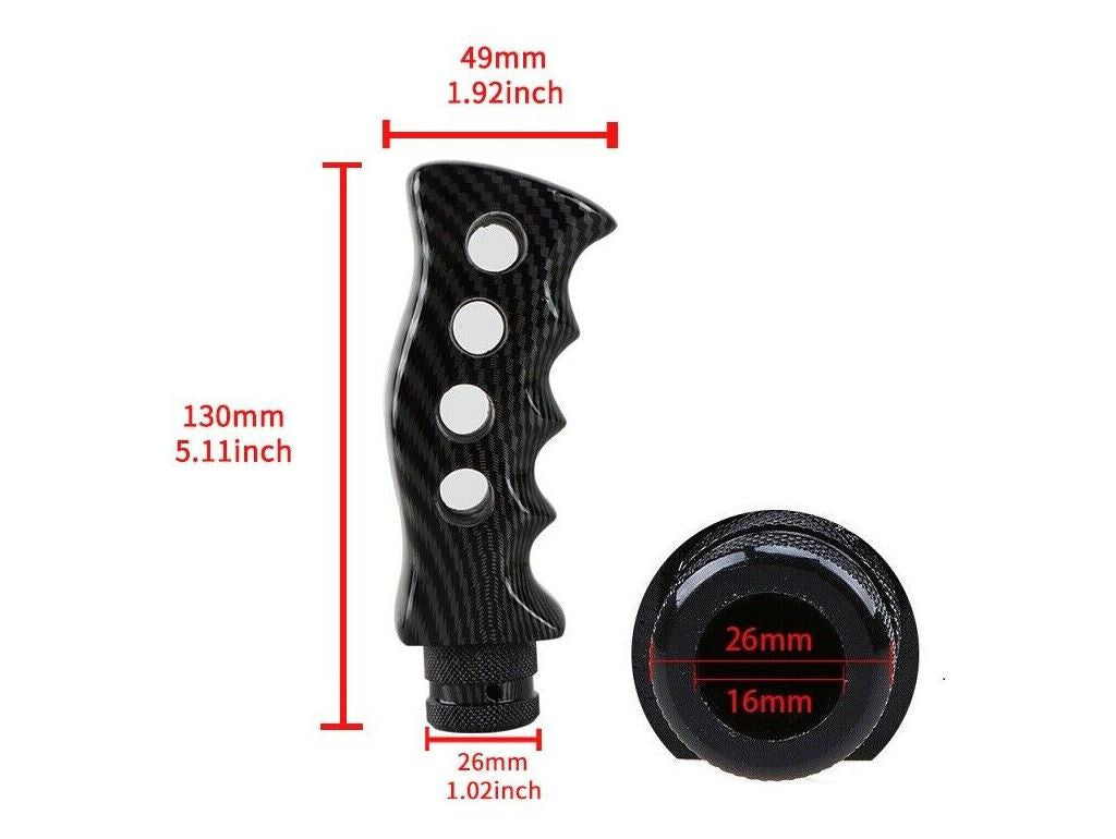 Carbon fiber black and red car keychain/key ring with horseshoe buckle for Audi Q5