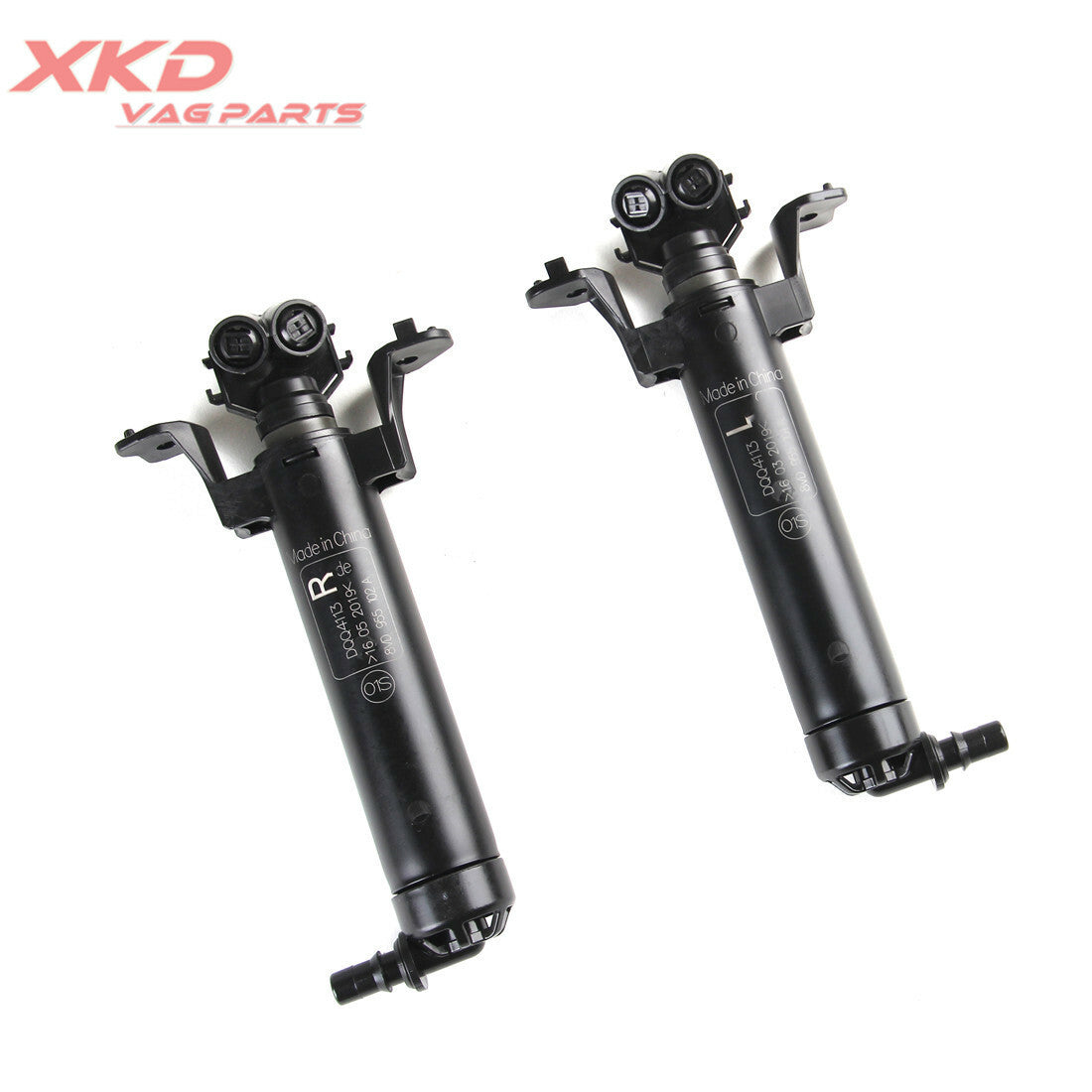 2 Headlight Washing Machine Sprayer Nozzles Suitable for Audi A3 8V0955101B