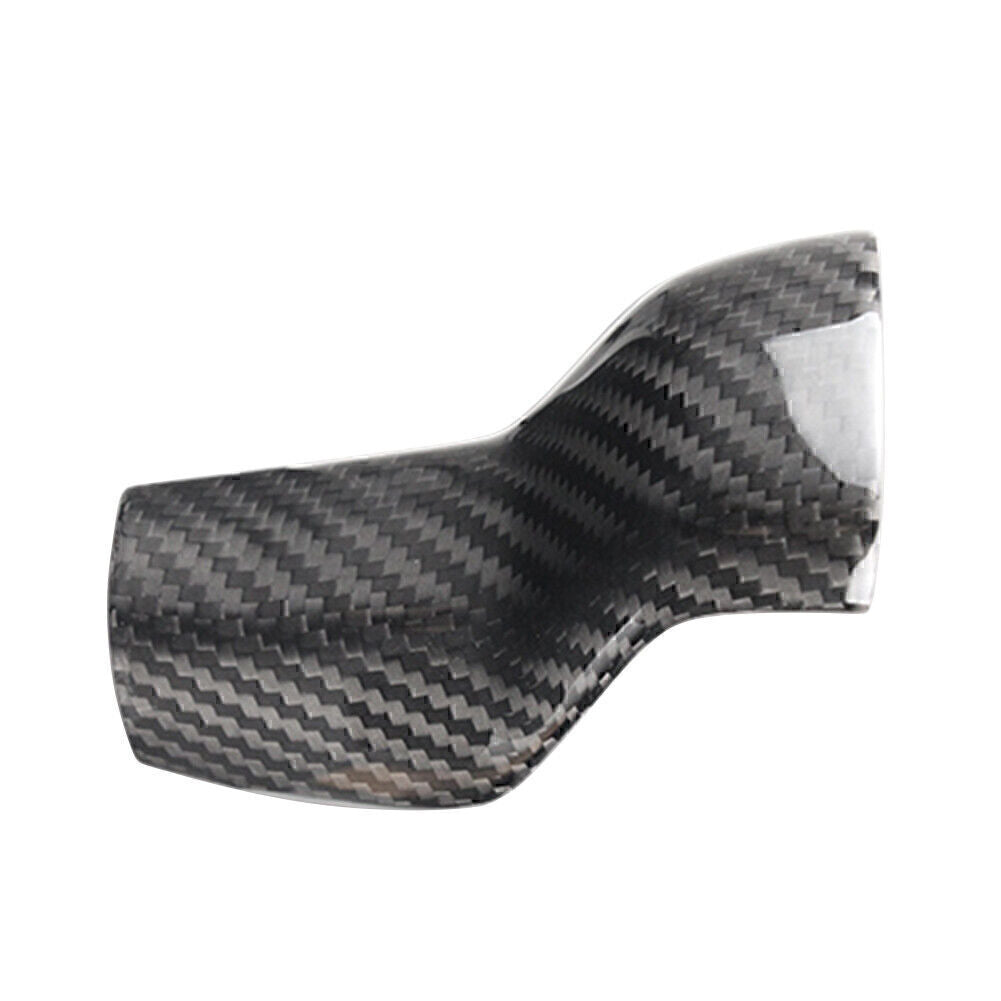 Carbon Fiber Car Gear Shift Knob Cover Trim Fit for Cadillac XT4 2018 2019 2020