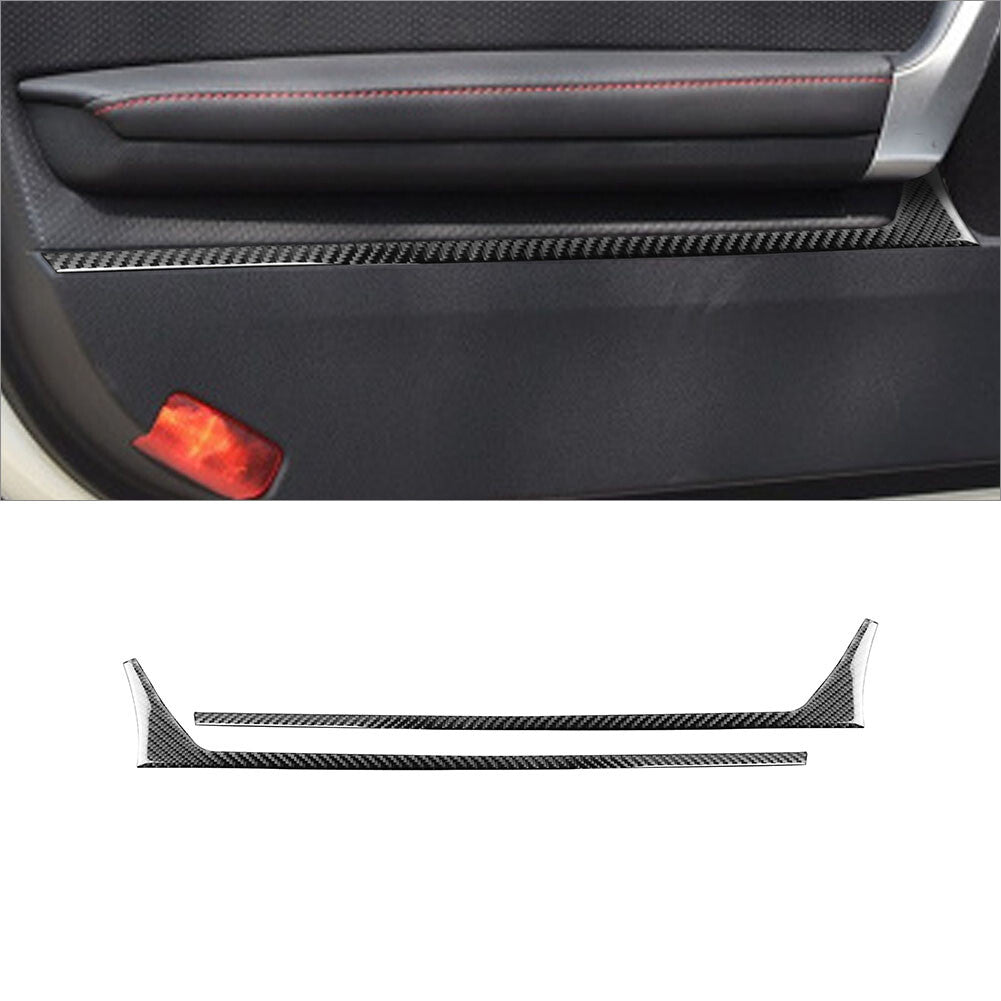 17Pcs Carbon Fiber Interior Full Set Cover Trim for Toyota 86 for Subaru BRZ 16-20