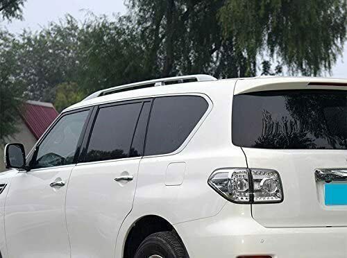 Fits for Nissan Patrol Y62 2Pcs Aluminum 2010-2021 Roof Rail Rack Side Rail Bar