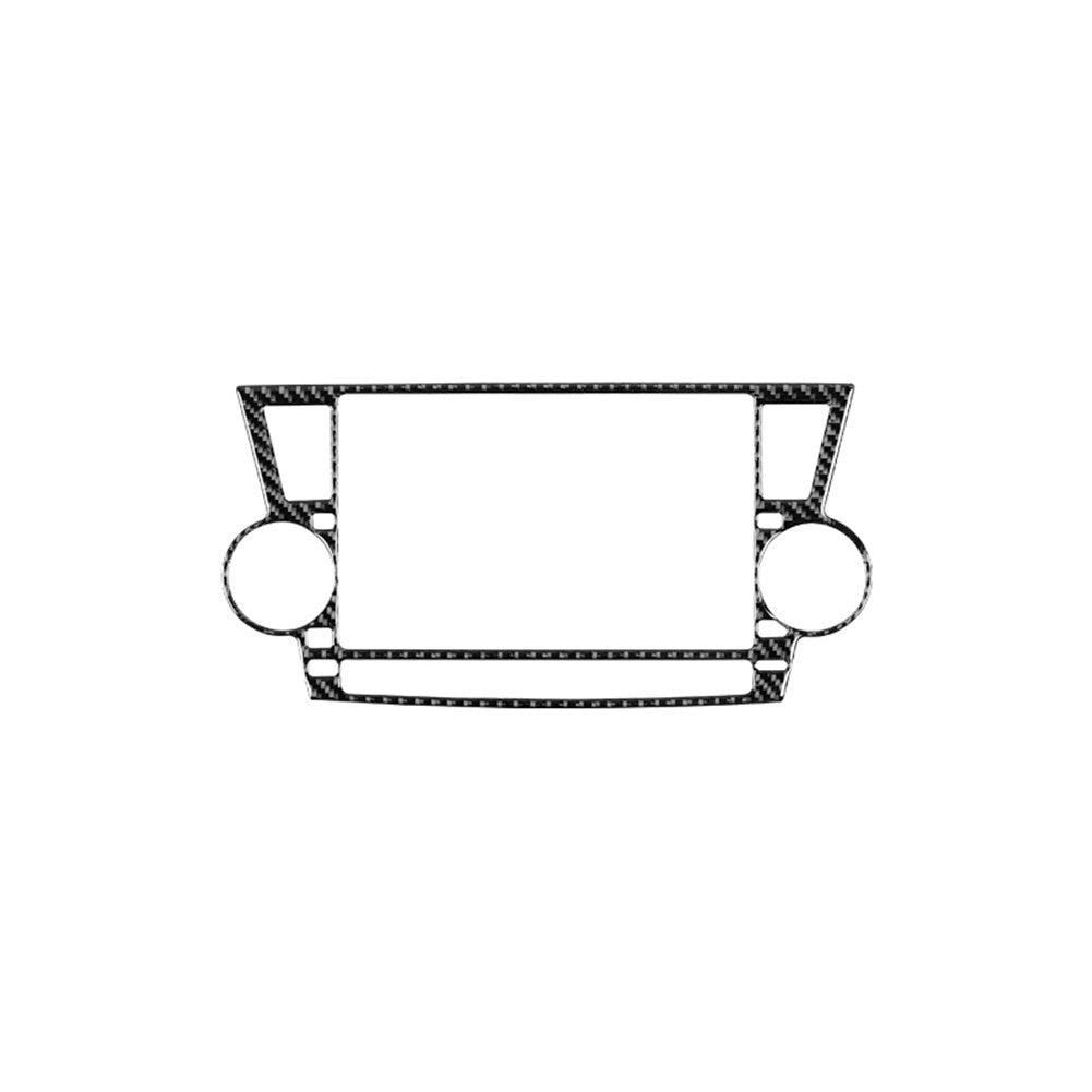 Central Navigation Display Frame Panel Trim Cover for Toyota Highlander 2008-13