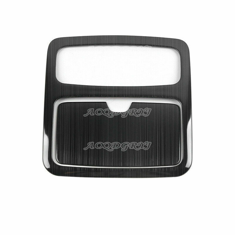 2p Black Roof Front Reading Light Lamp Trim Cover for Toyota Prado 120 2003-2009