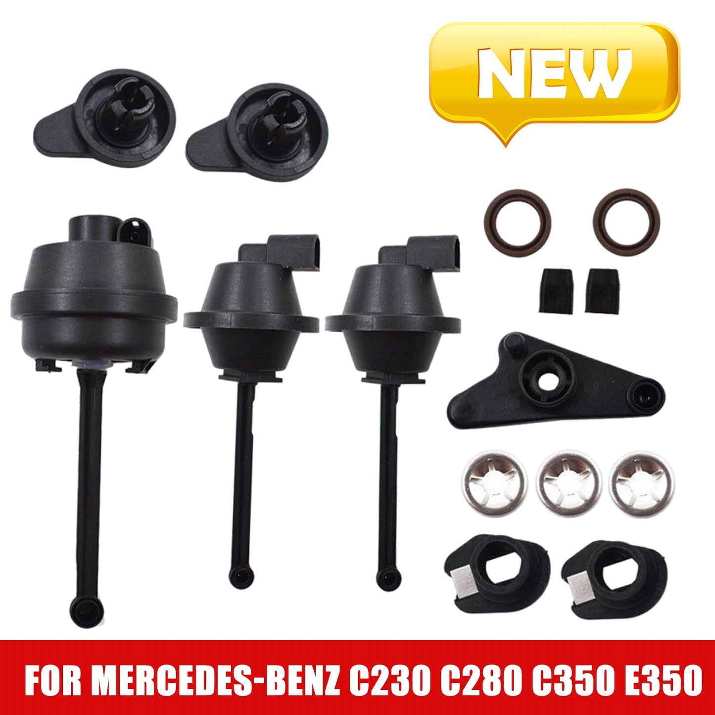 Intake Manifold Air Flap Runner Repair Kits fit for Mercedes C230 C280 2721402401 AT
