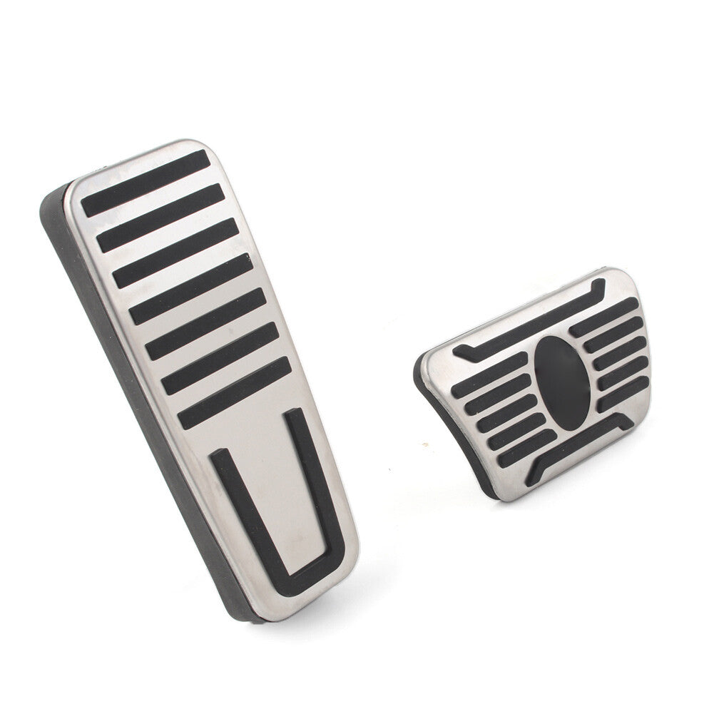 3x Gas Brake Pedal Pad Cover Kit for Maserati for Levante For Quattroporte Ghibli
