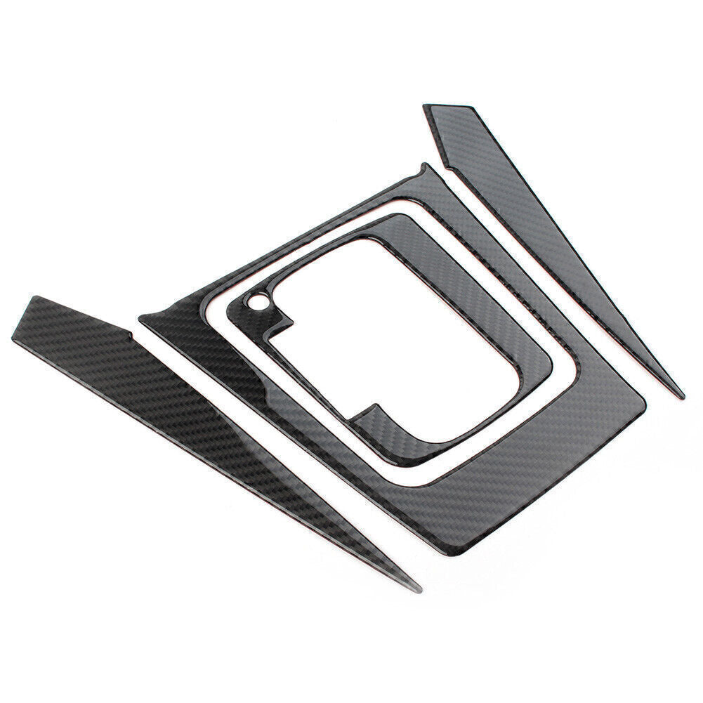 Schalthebelabdeckung Zierleiste Dekor Carbon 4PCS for Subaru Forester 2013-2018