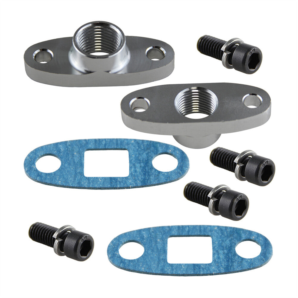 AN10 1/2 NPT Turbo Oil Drain Flange For GT40 GT42 GT45 GT47 GT55 T3/T4 T3 T4