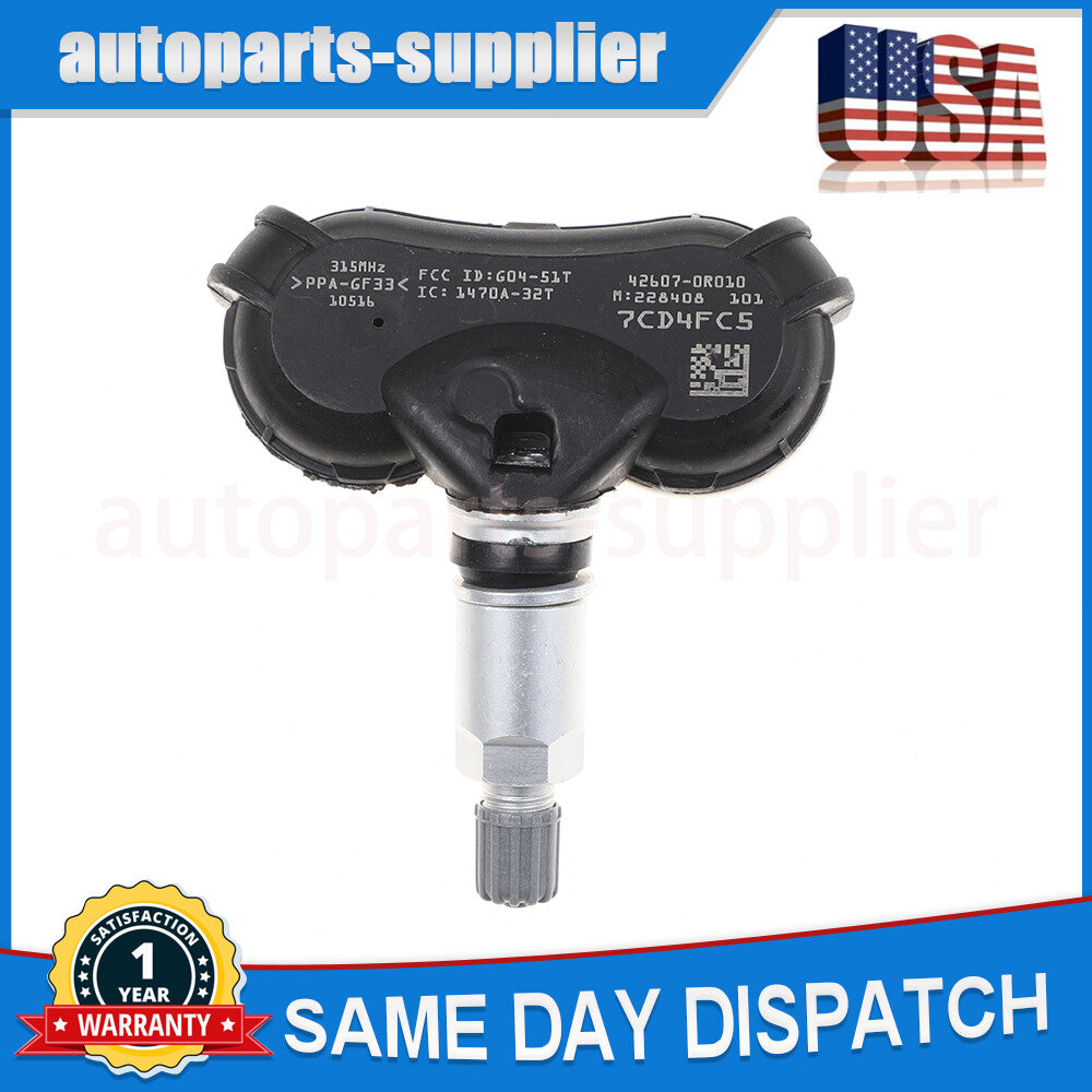 4 Tire Pressure Monitoring Sensors (TPMS) 42607-0R010 for Toyota Highlander RAV4