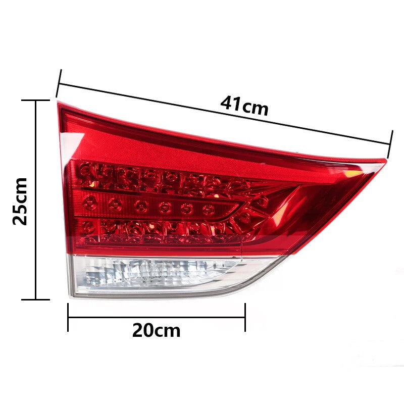 Right for Toyota for Sienna 2011-2014 Inner Tail Light Rear Brake Reverse Stop Lamp