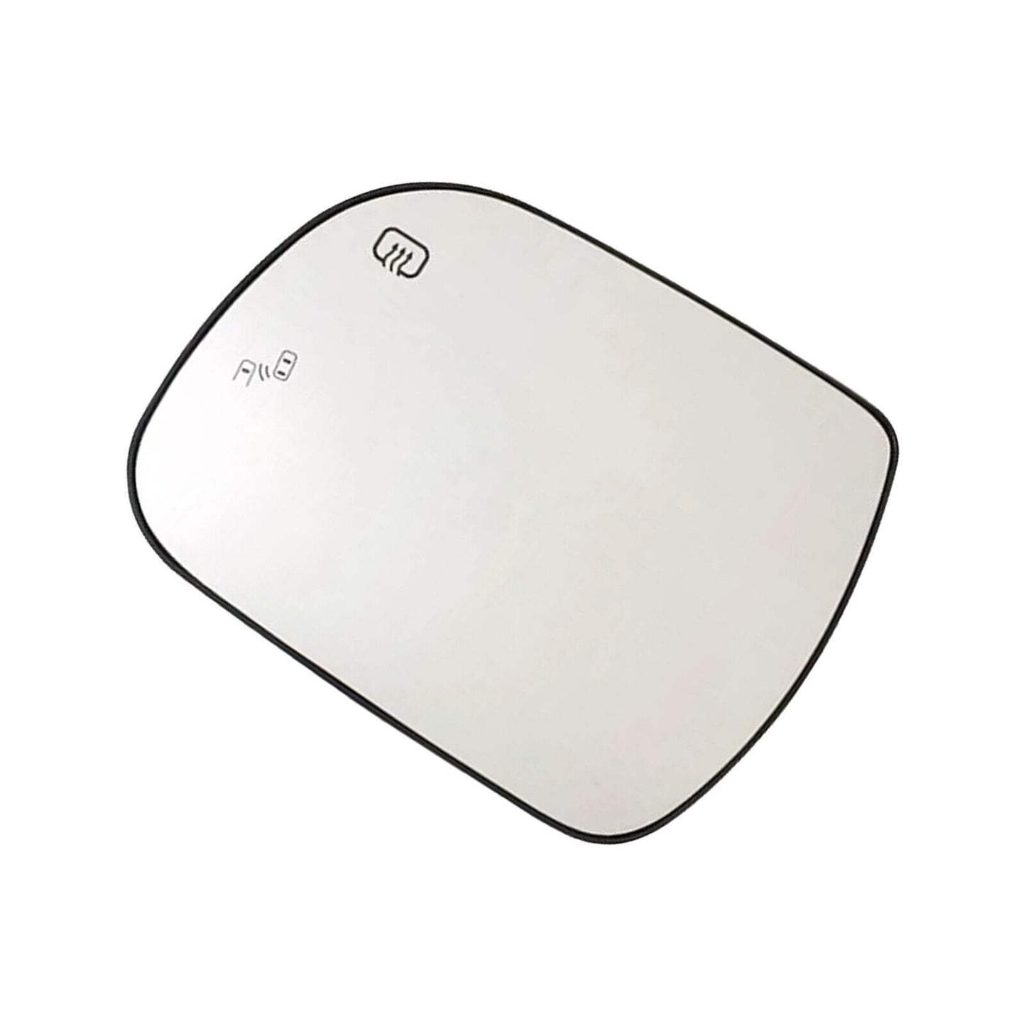 Left heated side mirror glass re-installation is applicable to for Toyota Siena 2011-19.