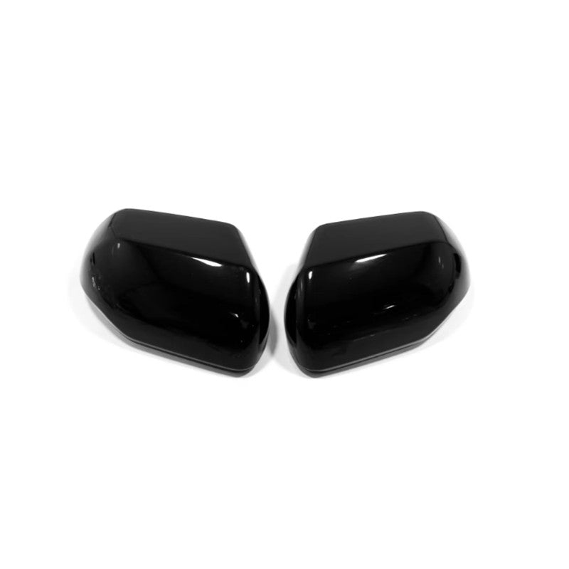 for Toyota Tundra 22-24 2X Bright Black Door Side Mirrors Rearview Trim Cover