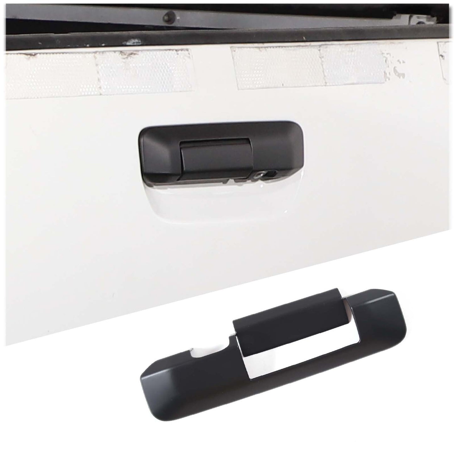 ABS interior door handle frame trim cover for Toyota Tacoma 2011-2015