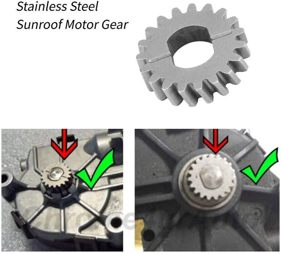 Car Sunroof Motor Repair Gear for Mercedes-Benz C-Class E-Class W202 W203 W204