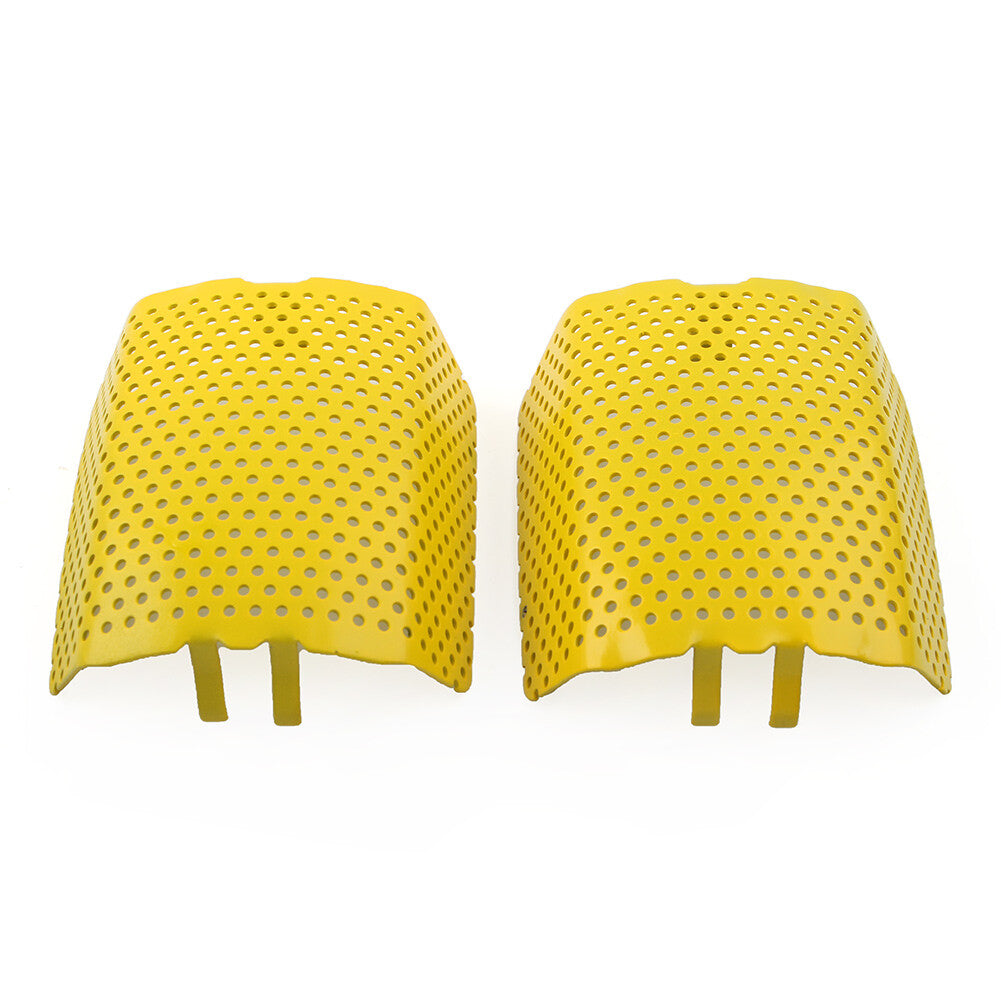 Steel Front Caliper Screen Inserts for Harley V-Rod Touring 2006-2019 Yellow