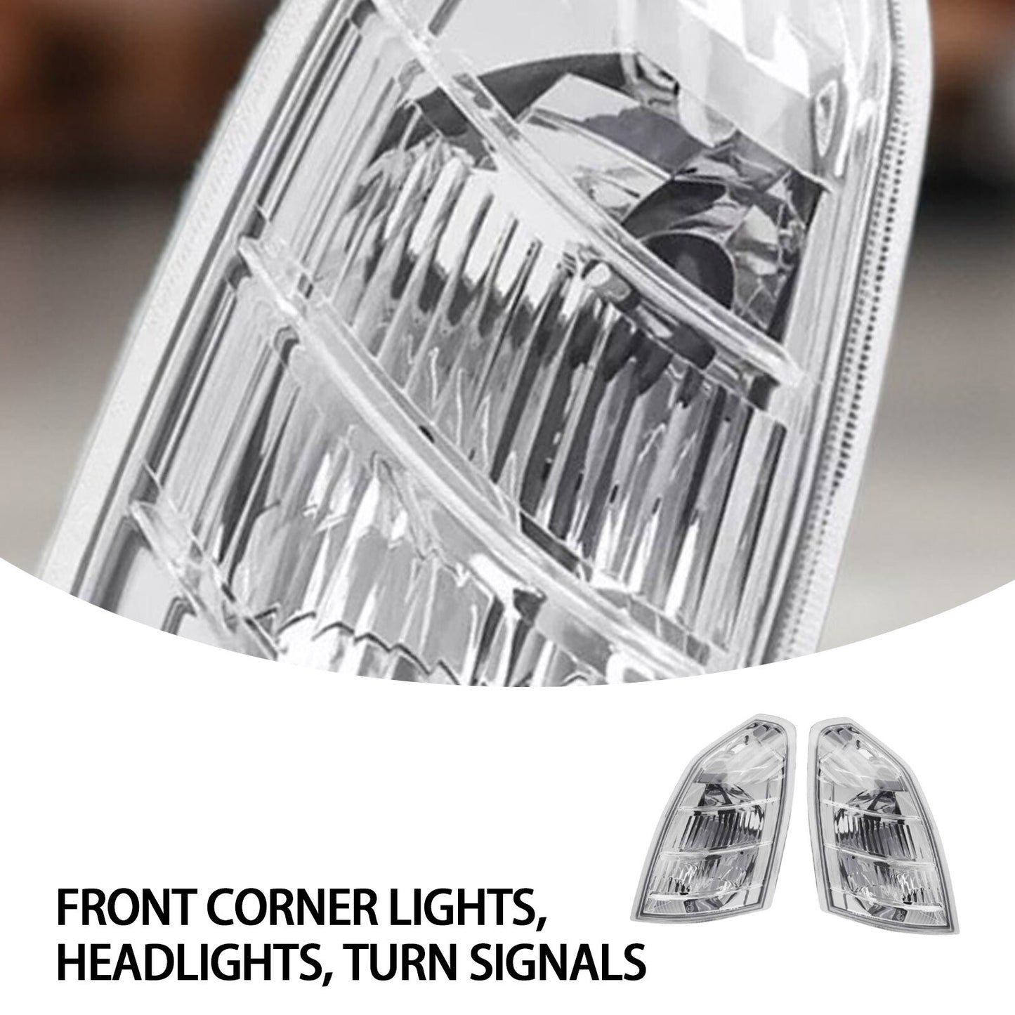 Transparent front corner light parking signal light suitable for 2001-2007 for Nissan X-trail T30