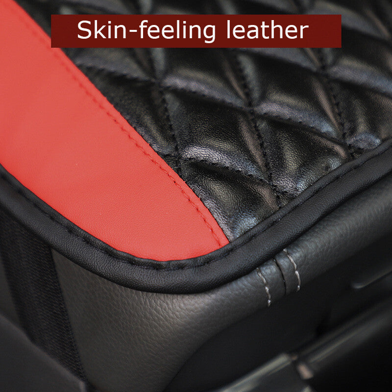1Universal Car Accessories Armrest Cover Center Console Box Pad Protector Red