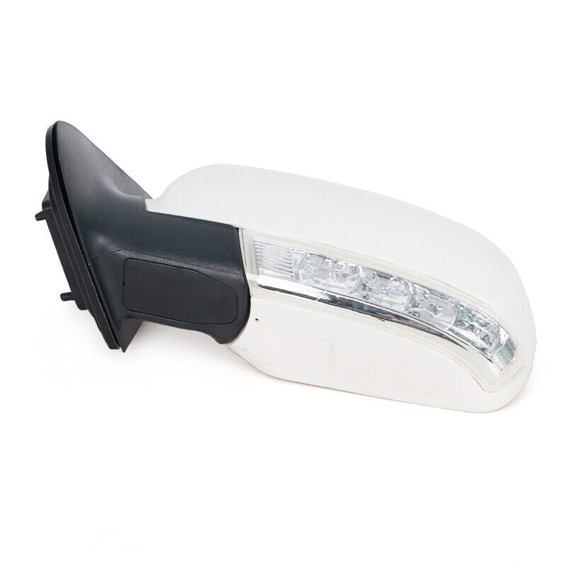 Rearview Mirror 8PINS With Lamp White Right for Hyundai Santa Fe 2.4L 2.7L 07-12