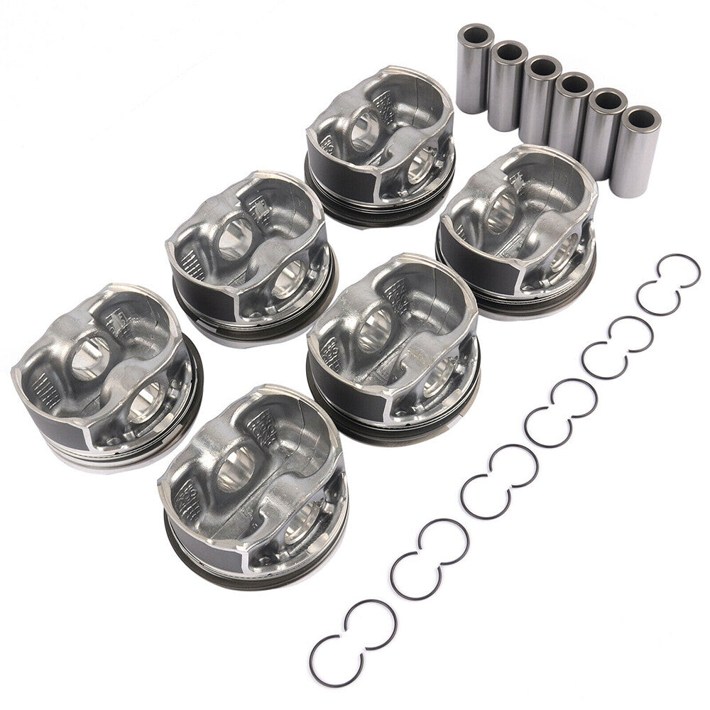 6X Engine Piston Rings Kit for BMW M235i / M235i xDrive 2013-2016 F22 F23 F87