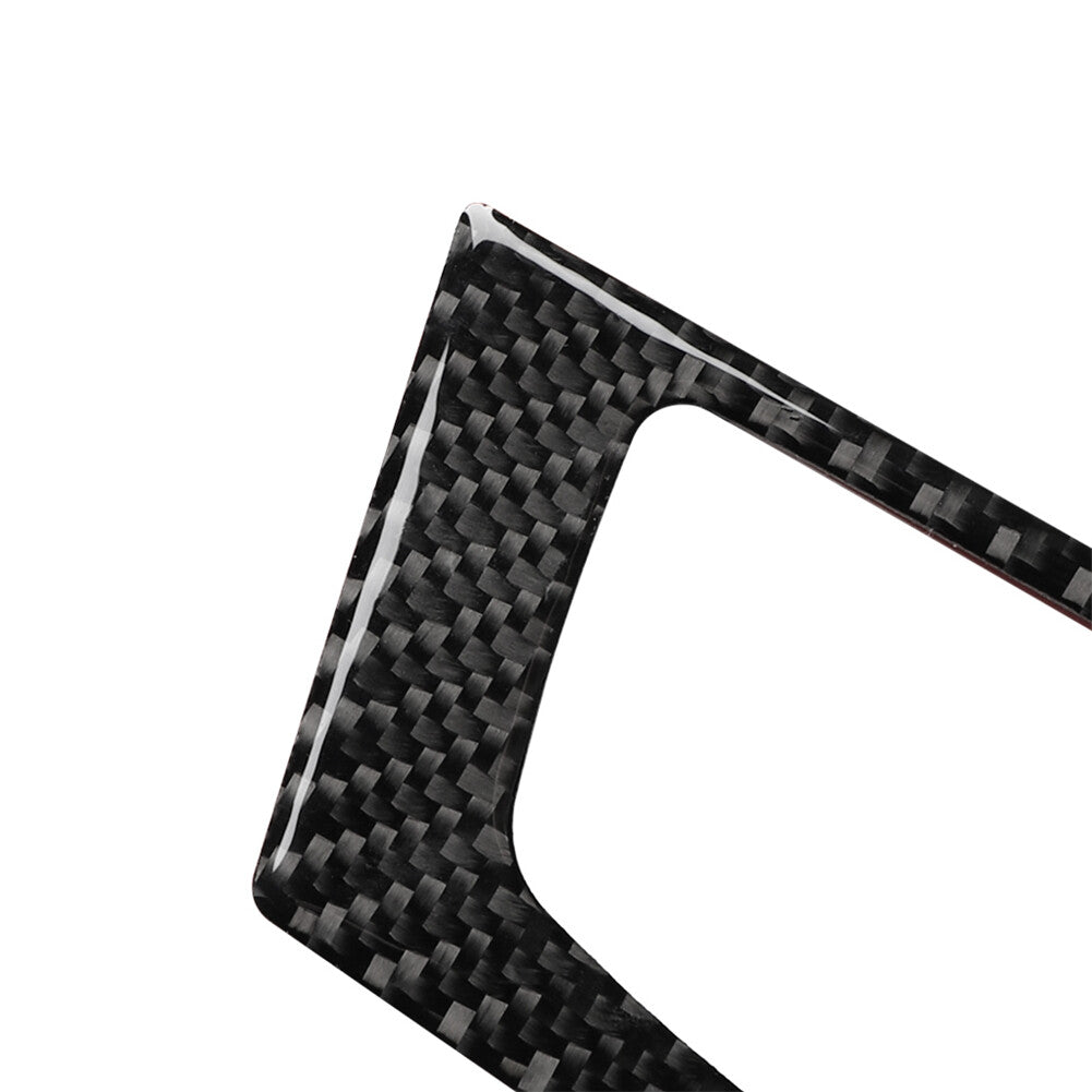 Carbon fiber CD AIR CONDITIONING control panel for Audi A6 A7 2012-2018