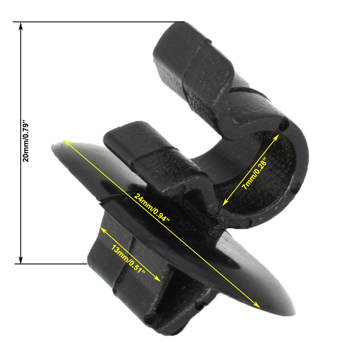 Pair bonnet rod bonnet support clip holder for Opel Vivaro X83 2001-14