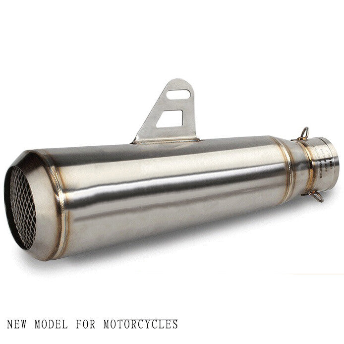 Motorcycle Street Exhaust Pipe With Ear Net New For Sports ZX6R R6 200/350