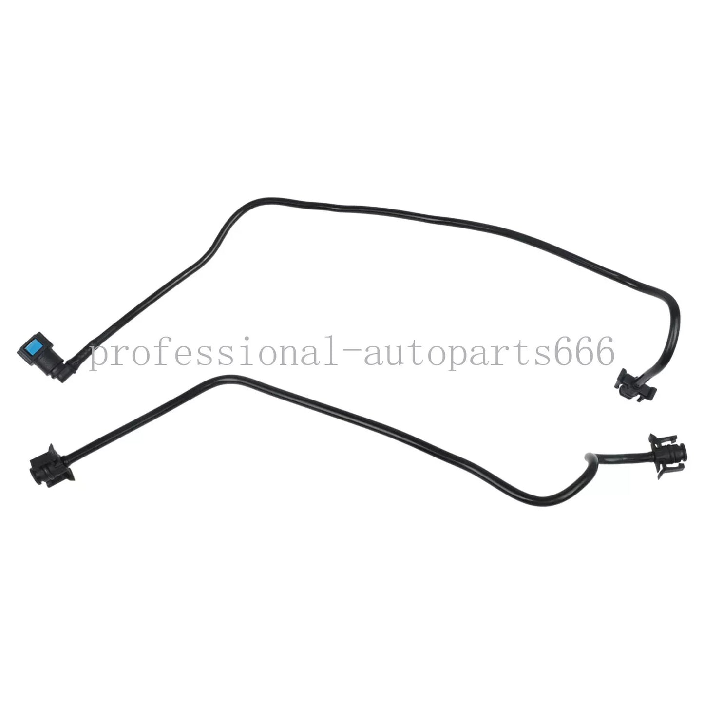 2-Piece Hose Kit for Engine Expansion Tank Overflow, Suitable for Land Rover LR2