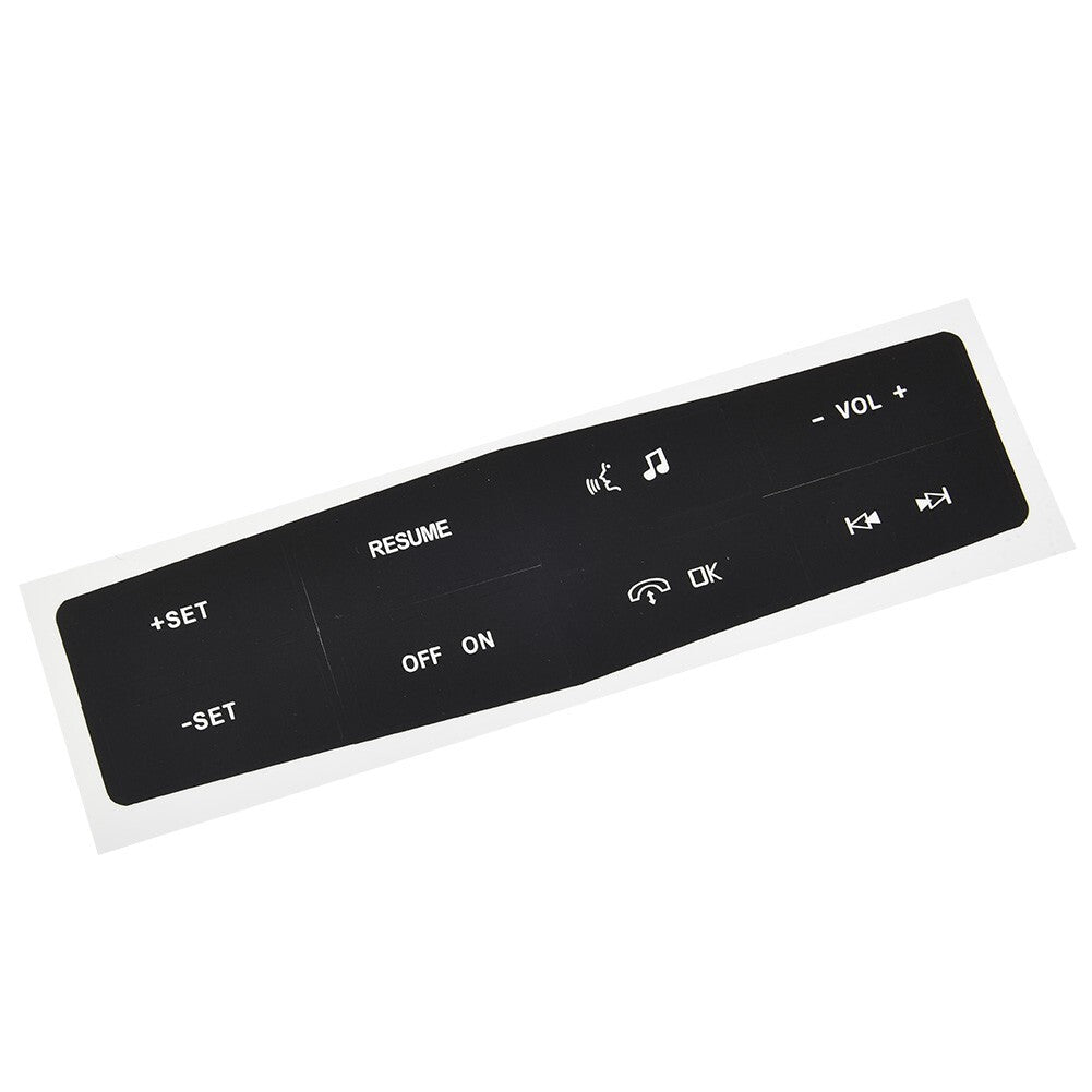 1Steering Wheel Control Button Repair Stickers Decal for Ford for Mustang 2010-2012