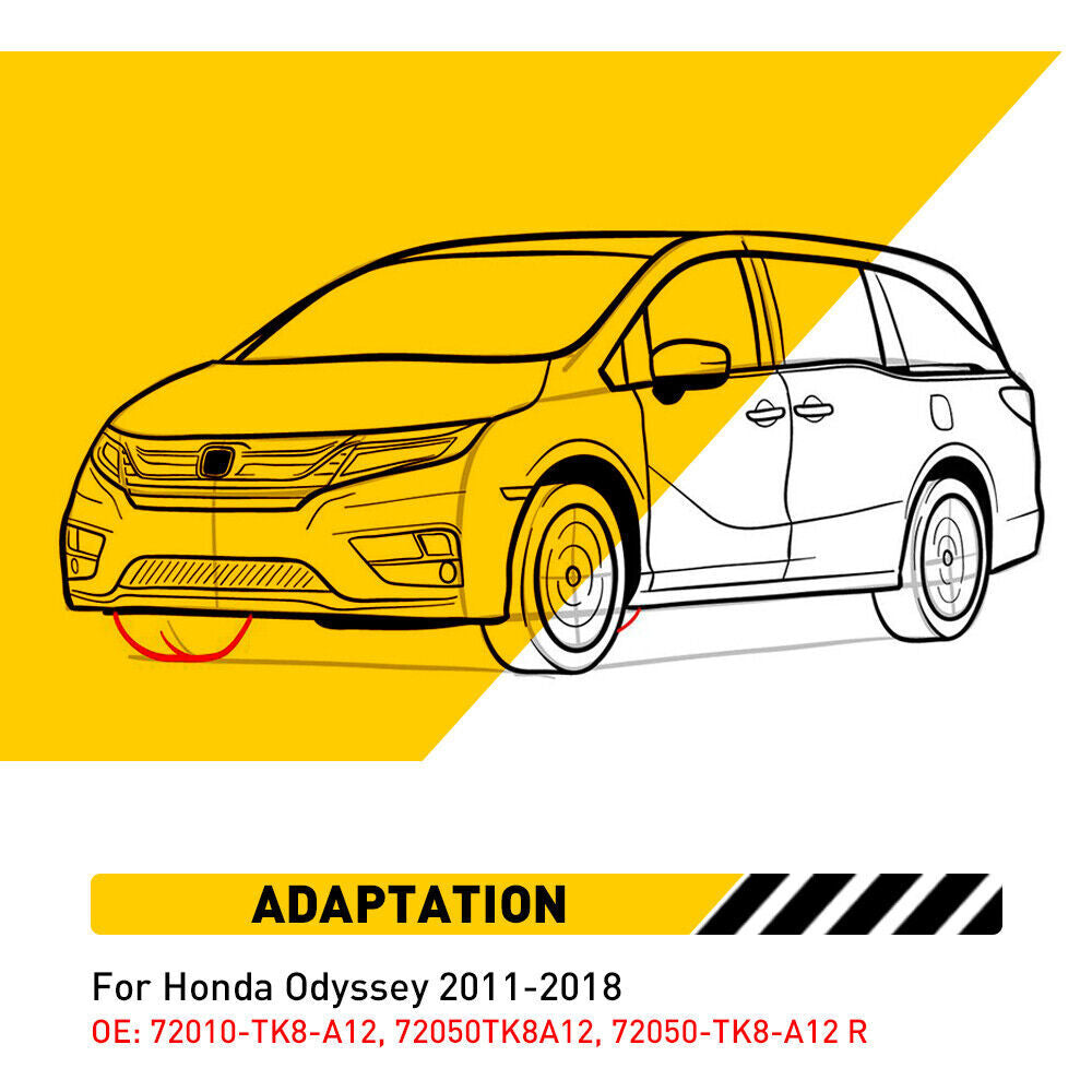 Sliding Door Cable Repair Kit L / R Side Compatible with for Honda Odyssey 2011-2018