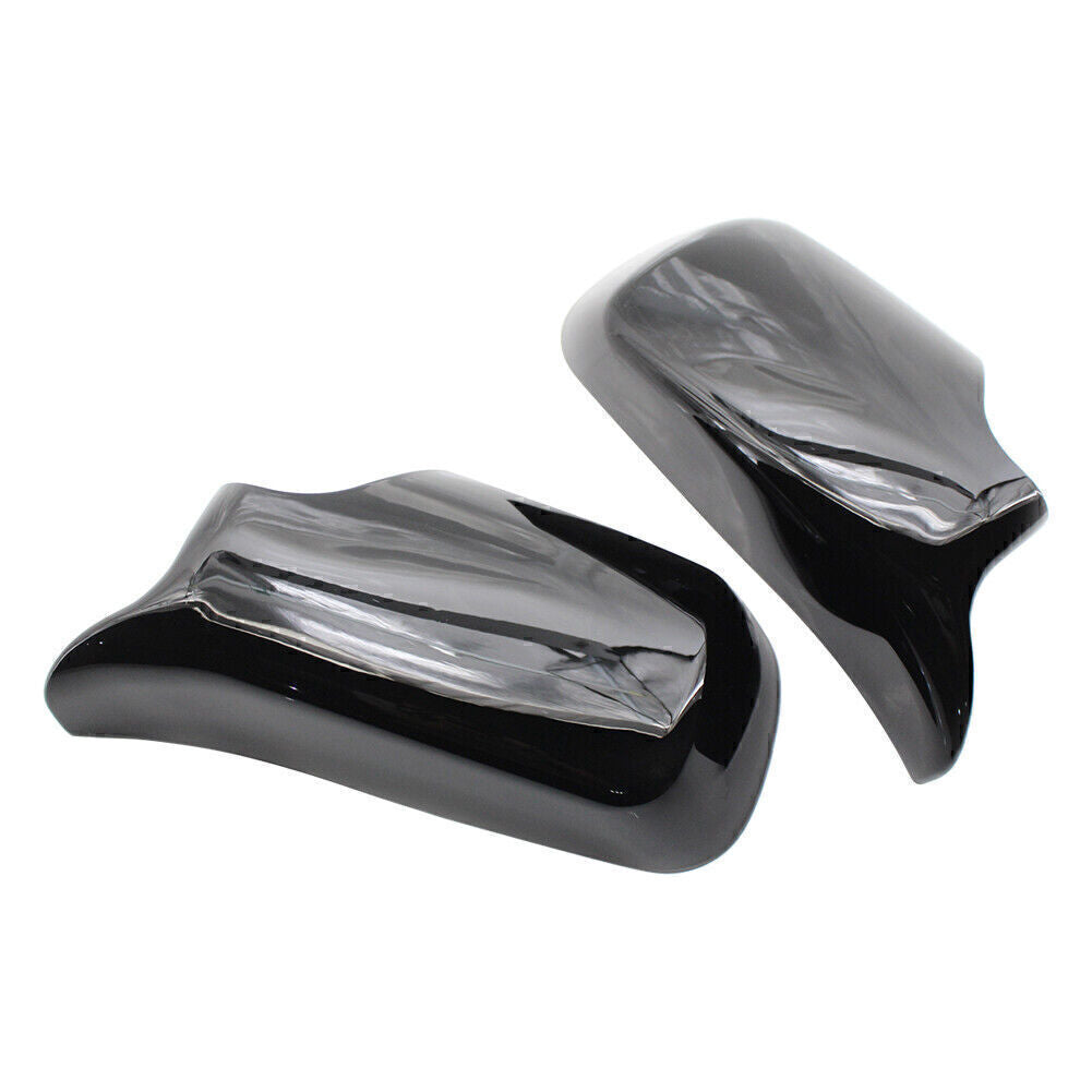 Spiegelkappen Au?enspiegelkappe Kohlefaser F¨¹r for BMW E46 4 door 3 Series 1998-2005