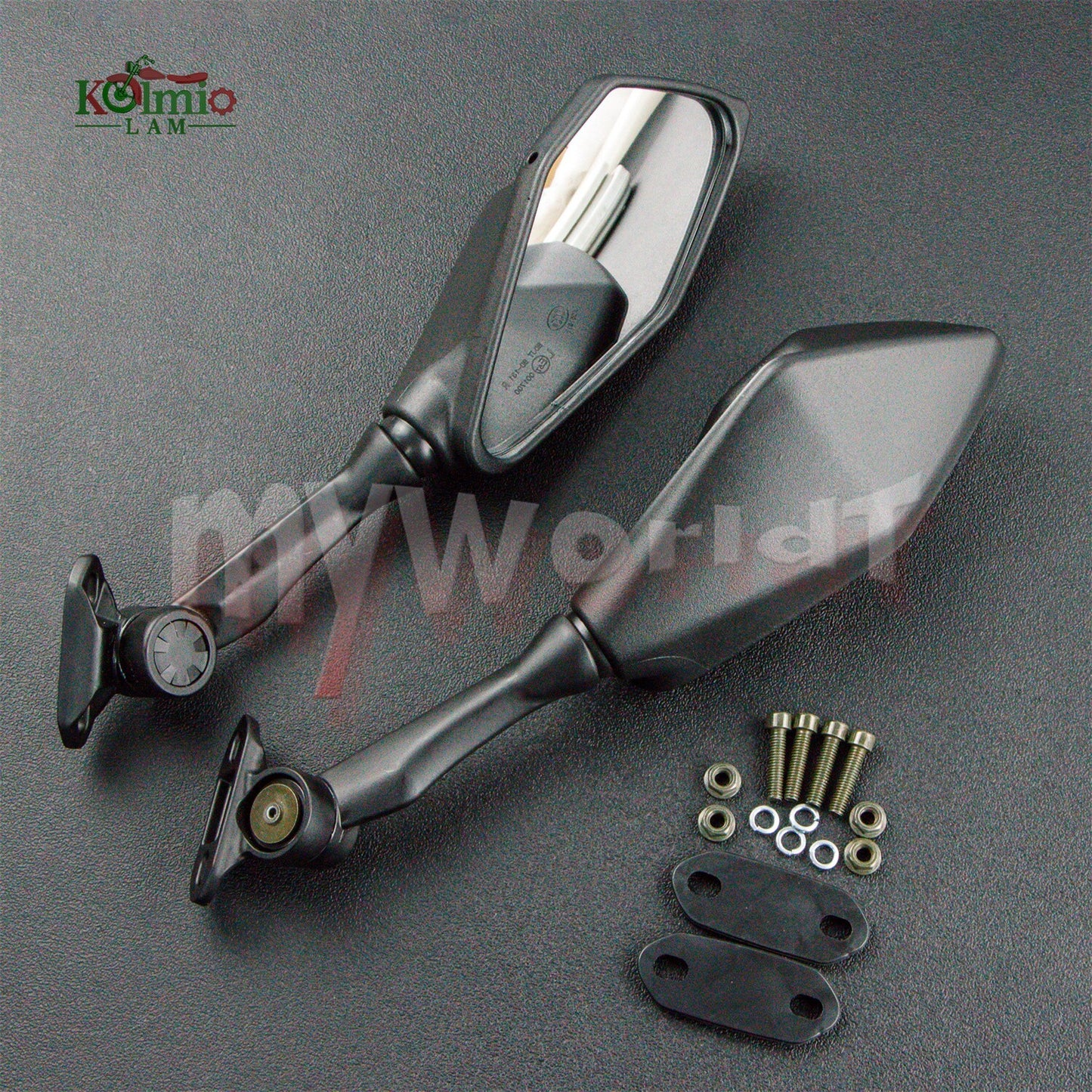 Fit for KAWASAKI 400 EX400 2018-2022 Rotatable Rear View Side Mirror