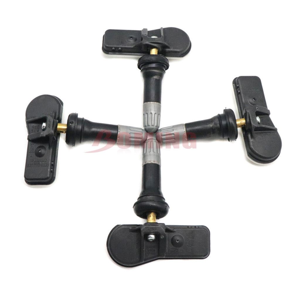 4-pack of new 52933-B2100 TPMS tire pressure monitoring sensors for Kia Soul (2014-2019)