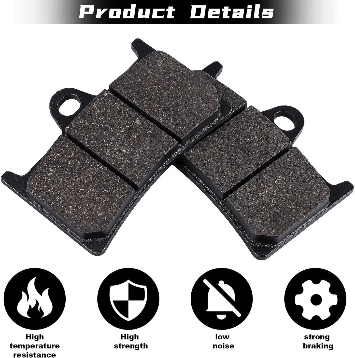 Brake Pads FOR YamahaYZF600R XSR900 XSR700 MT07 MT-07 A Tracer 700 MT09 MT-09