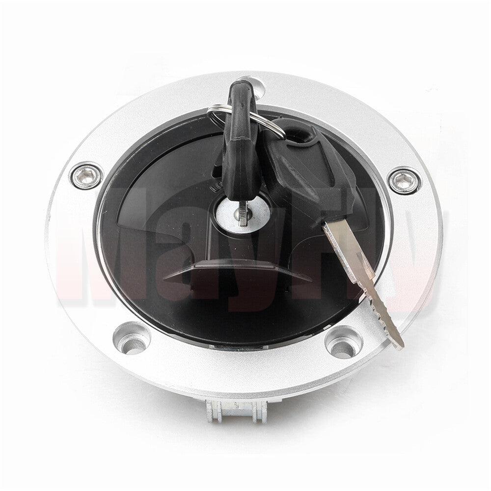 KLE 650 KLZ 1000 ER-4N ER-6N Fit For Fuel Gas Tank Cap Cover Lock w/ Key