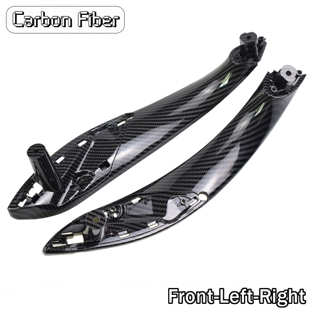 Interior door handle trim cover for BMW 3 Series, F30, F35 - Carbon Fiber