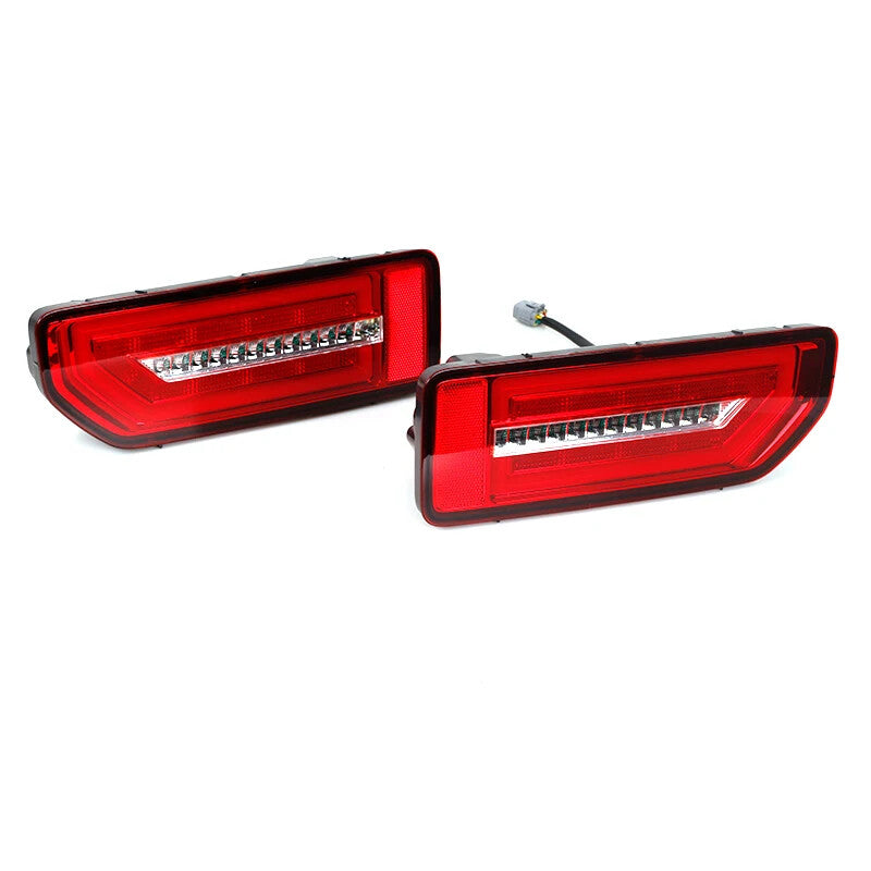 A pair of LED taillights, turn signals, and brake lights for 2019 and 2020 for Suzuki for Jimny vehicles.