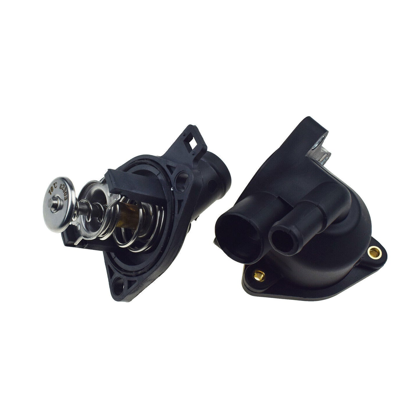 for Honda CR-V 2007-2014 for Civic 2006-2015 Thermostat Assembly Housing Set of 2