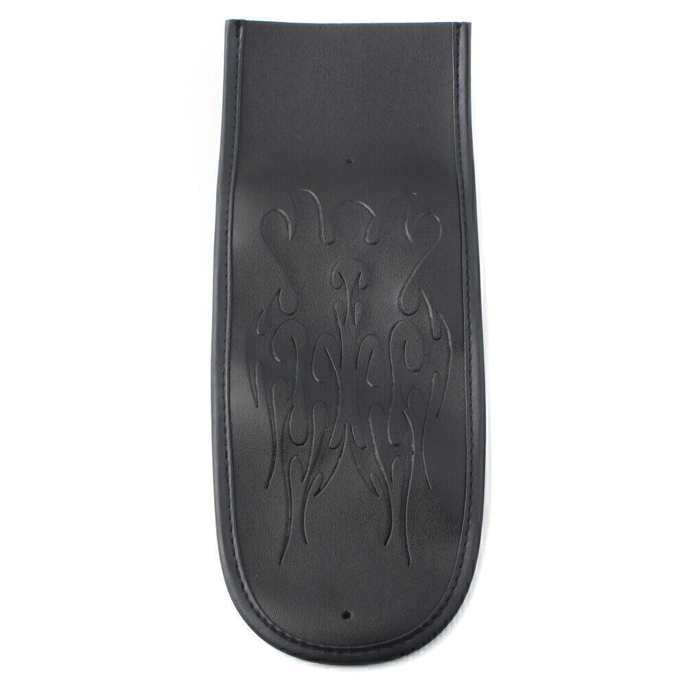 for Harley Dyna Fat Bob Street Glide Flame Stitch Rear Solo for Seat Fender Bib Pad