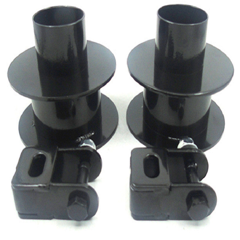 Front 2.5-inch leveling lift kit and shock absorber extender for 05-23 for Ford F250 F350 4WD Black