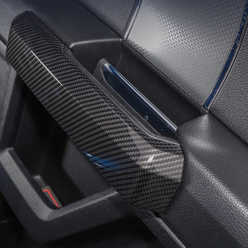 Car Inner Door Grab Handle Decoration Trim Cover Interior for Ford F150 2015-20
