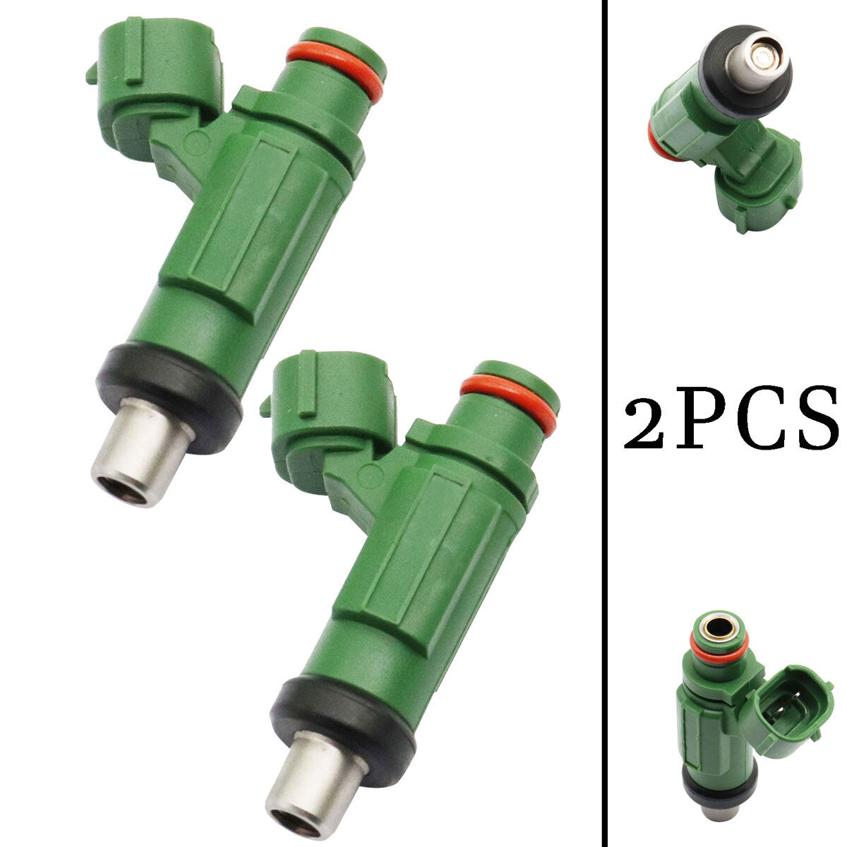 2x Fuel Injector Fit for Kawasaki Brute for Force 750 650 Teryx4 Vulcan 49033-0011