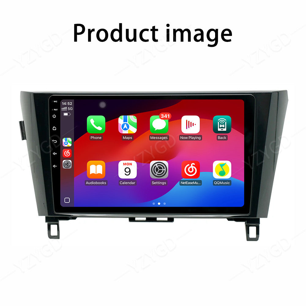 Android 14 Carplay Car Radio for Nissan Qashqai 2014-2019 Stereo GPS Navi Screen
