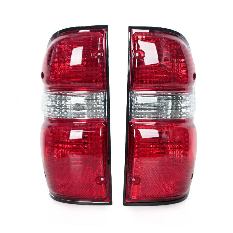 2-piece set of taillights, rear bumper brake lights, and bulbs suitable for Toyota Tacoma 2001-2004