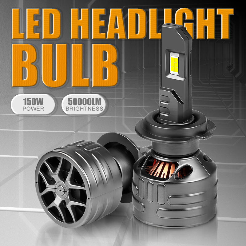 H7 LED Headlight Bulbs White Low Beam Conversion Kit Super Bright 150W 50000LM
