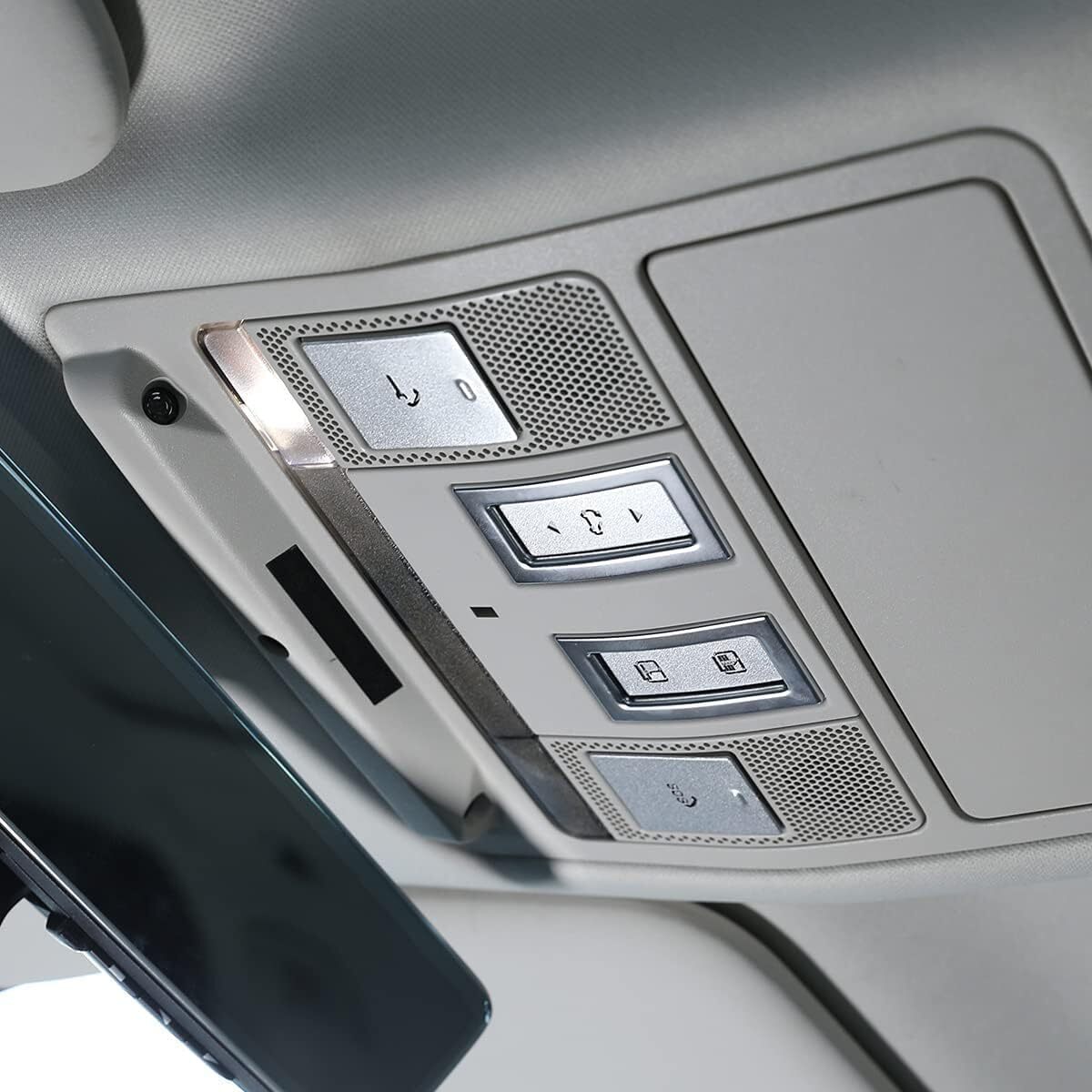 for Land Rover for Defender 2020+ Alloy Sunroof Switch Button Decoration Stickers