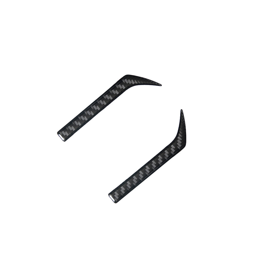 2X Storage Trim Strip Cover Carbon Fiber Sticker for CADILLAC CTS SPORT 2008-UP